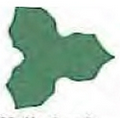 Mylar Confetti Shapes Holly Leaf (5")